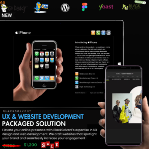 UX Design & Website Development Packaged Solution
